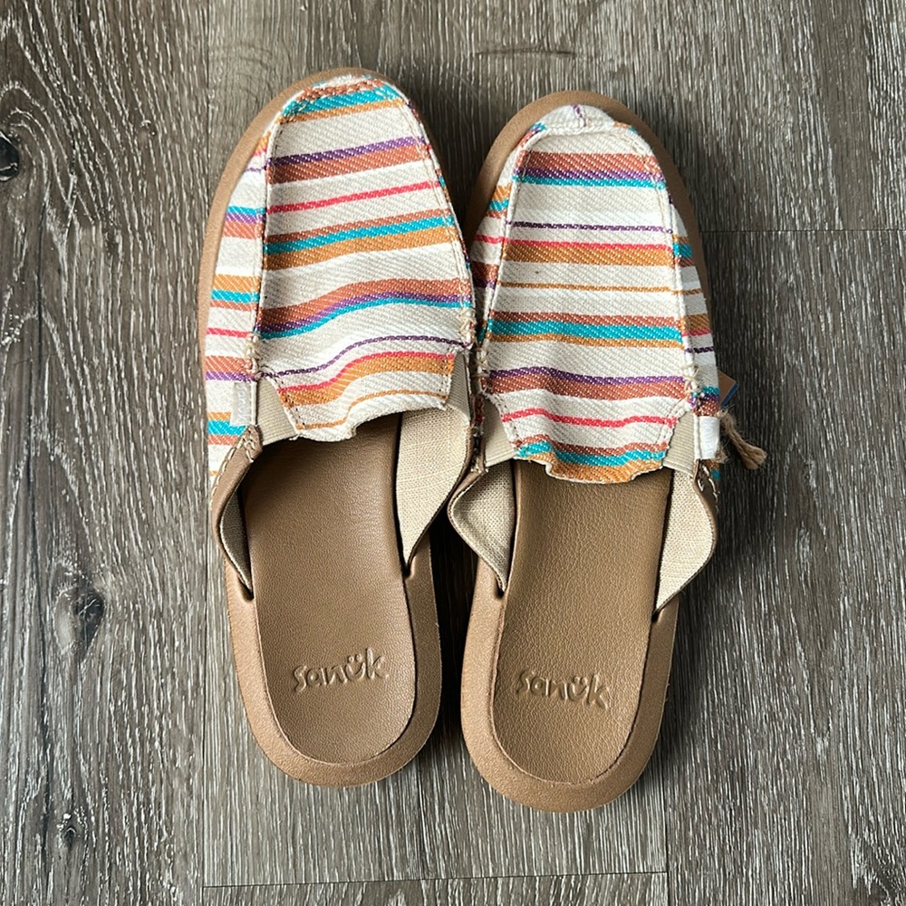 Sanuk, You Got My Back St Blanket, Slides, 9